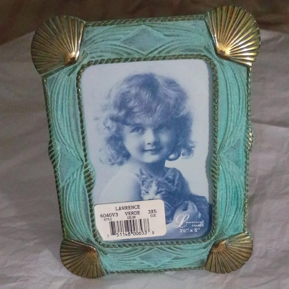 Lawrence Sea Shell Picture Frame Brass